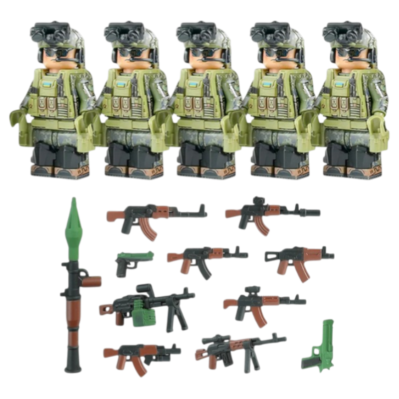 Lot de soldats Ukrainiens