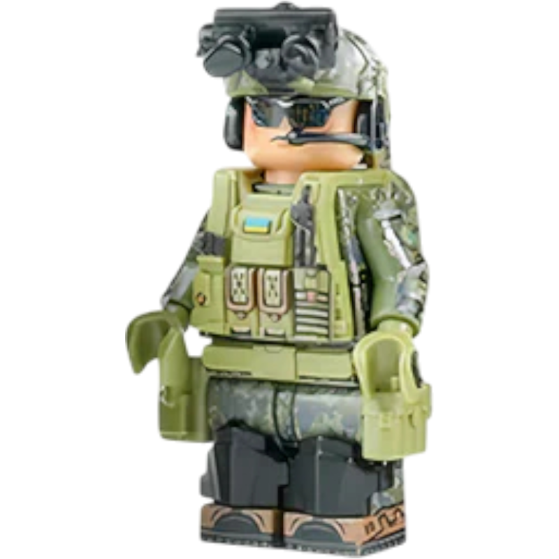 Ukrainian soldier